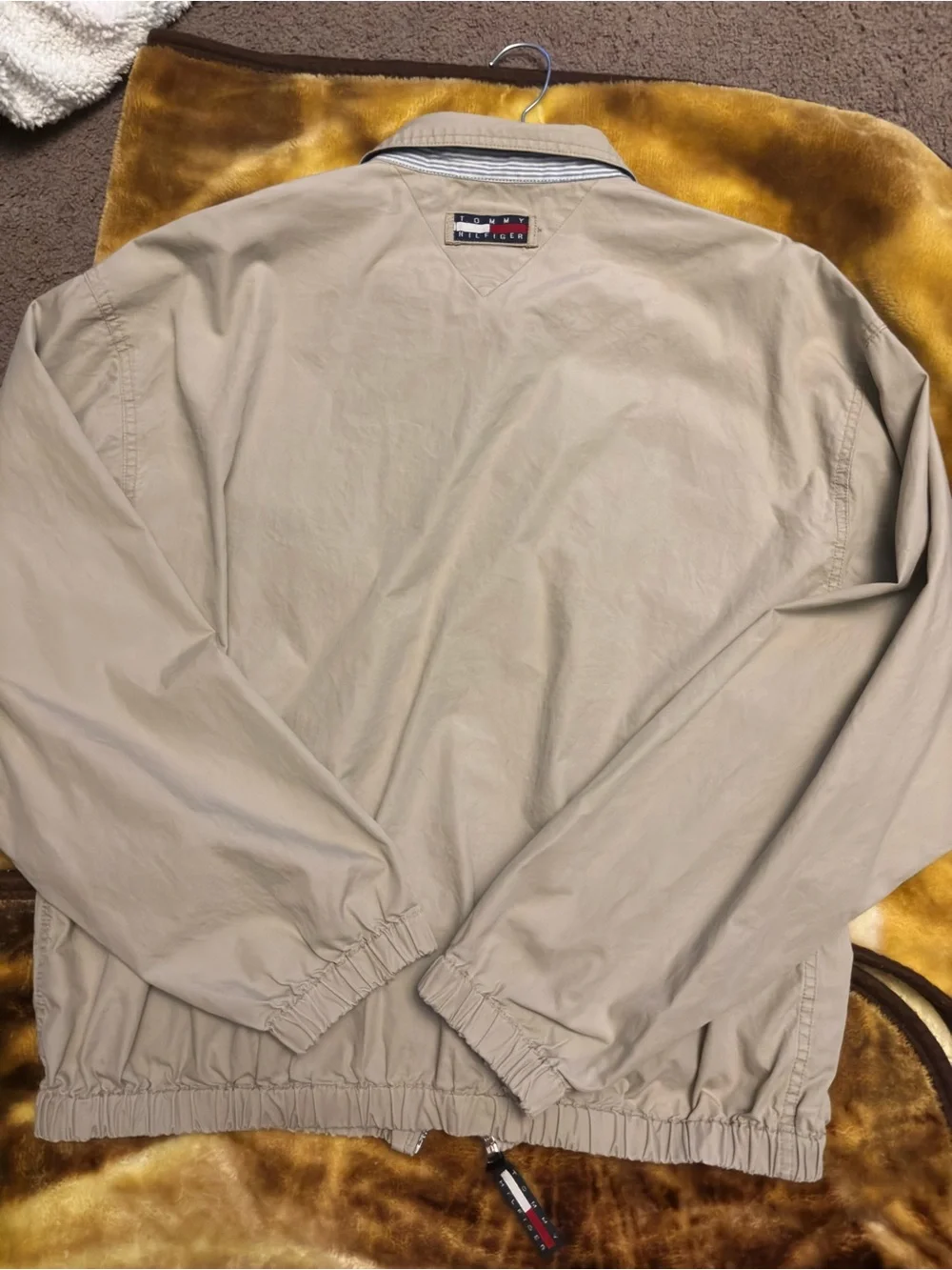 Tommy Hilfiger Beige Lightweight Zip Jacket